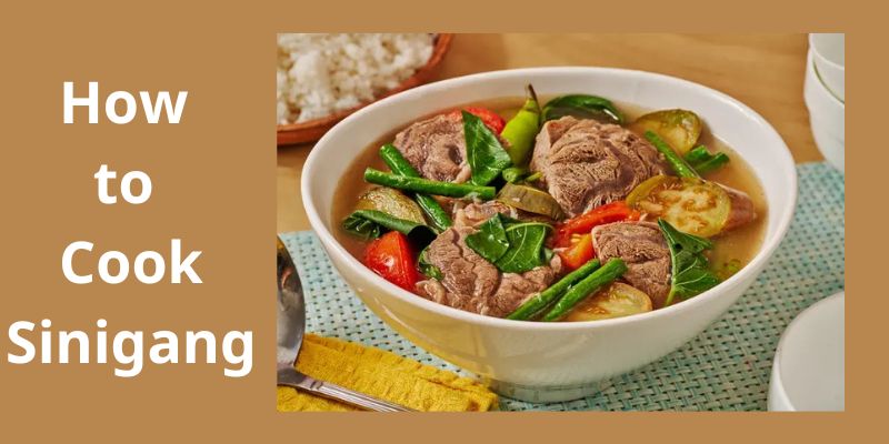 How to Cook Sinigang Step by Step